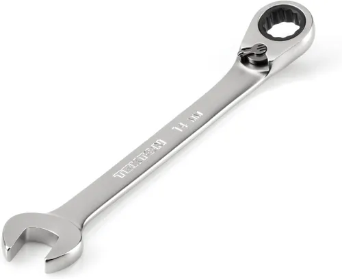 Miniatura 12 de TEKTON WRC23424 - Llave combinada de trinquete reversible de 12 puntos de 24 mm 0.945 pulgadas