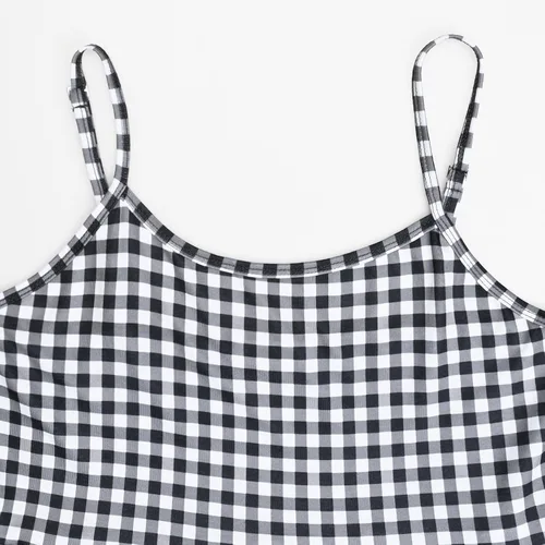 Miniatura 144 de GINKANA Vestido de maternidad sin mangas para mujer, con tirantes ajustables, vestido casual de verano para uso diario o baby shower