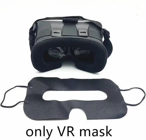 Miniatura 2 de Paquete de 100 mascarillas desechables VR sanitarias, mascarillas VR para máscara facial de realidad virtual, máscara facial de realidad virtual