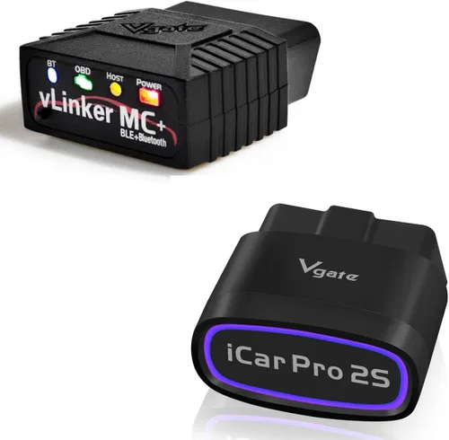 Vgate vLinker MC+ Bluetooth 4.0 (para Android, iOS) y escáner Vgate iCar Pro 2S Bluetooth 5.2 OBD2 (para Android, iOS)