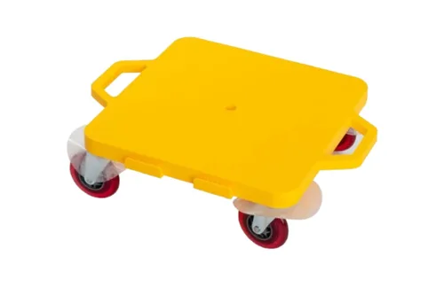 Cosom - Patinete de plástico de 16 pulgadas con ruedas ultra antideslizantes de 5 pulgadas y protectores de seguridad para clase de educación