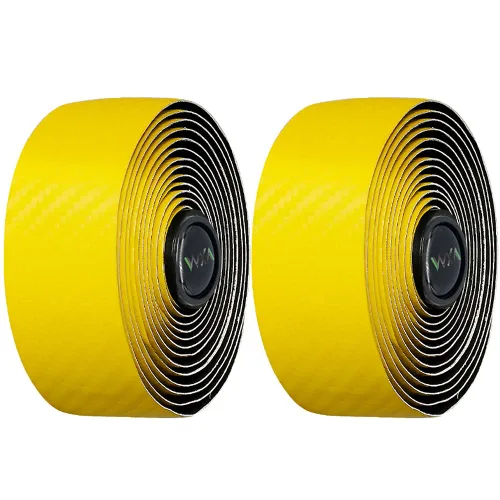 Miniatura 10 de VXM Cinta de manillar de bicicleta, fibra de carbono, PU y EVA, cinta antideslizante para mango de ciclismo para bicicleta de montaña, 2 rollos por