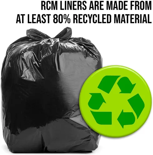 Miniatura 7 de Aluf Plastics - Bolsas de basura de 20-30 galones, (paquete de 100) 1.1 mil (equiv) bolsas de basura de plástico de baja densidad, 30 x 36 pulgadas
