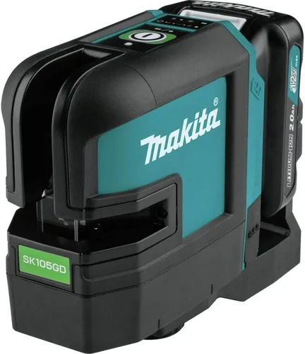 Miniatura 3 de Makita SK105GDNAX Kit láser de haz verde de línea cruzada autonivelante inalámbrico de iones de litio CXT® de 12 V máx. (2.0 Ah)