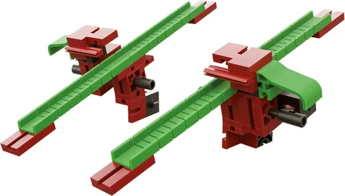 Miniatura 3 de fischertechnik Dynamic Plus Stop & Go Marble Run accesorio de construcción, multicolor