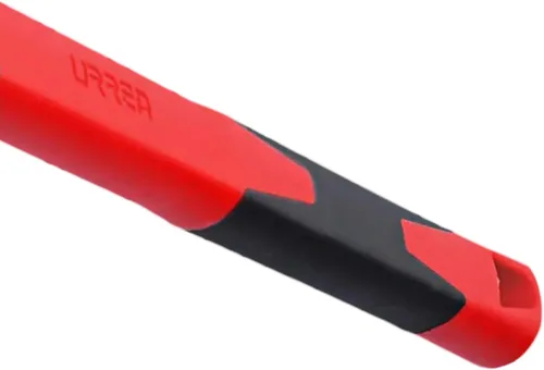 Miniatura 4 de URREA Martillo de trineo – Martillo de perforación de cabeza de latón de 30 onzas con cabeza de golpe forjada y mango acolchado de fibra de vidrio