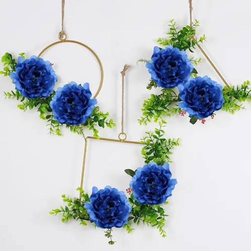 Miniatura 9 de 20 Piezas Flores Artificiales Peonías, Peonías Falsas de Seda de 5" con Tallos de 6" Sin Hoja, Flores de Peonías Sintéticas para Decoración