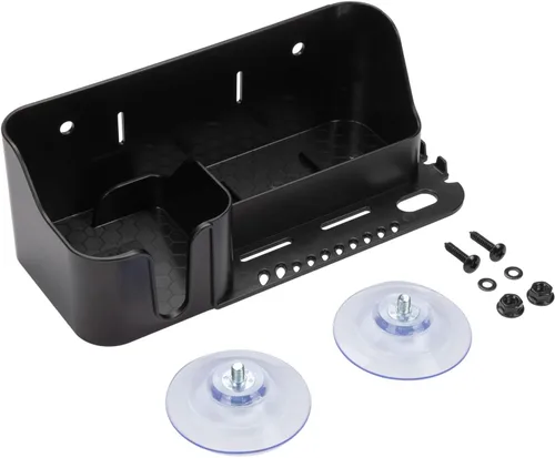 Miniatura 9 de KEMIMOTO Soporte para tazas de barco, organizador instalado con tornillos/ventosas en cualquier superficie plana, organizador de almacenamiento