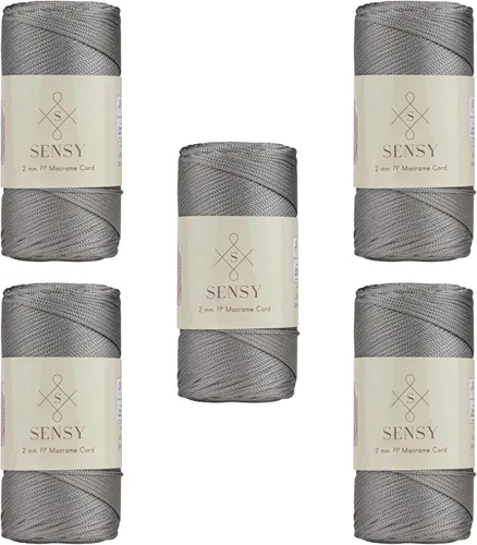 Miniatura 78 de Sensy Premium Cuerda de Poliéster de 2mm 251 Yardas Cuerda de Polipropileno 100% Cordón de Macramé 2mm Cordón para Bolsa de Ganchillo Cuerda