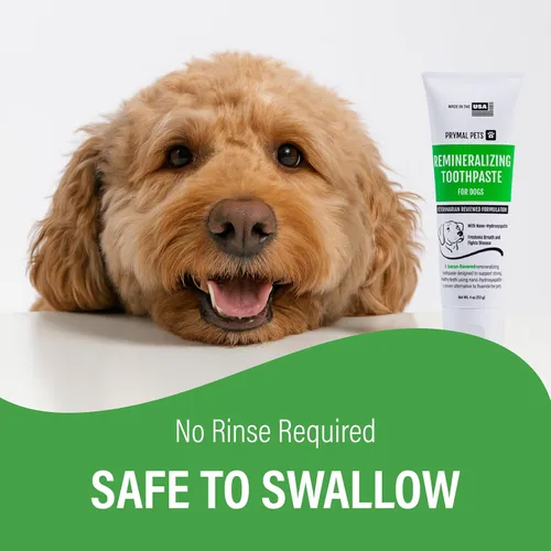 Miniatura 6 de Cepillo de dientes para perros I Paquete de 4 cepillos de dientes de bambú de dos caras para perros y gatos pequeños y grandes, cerdas suaves suaves