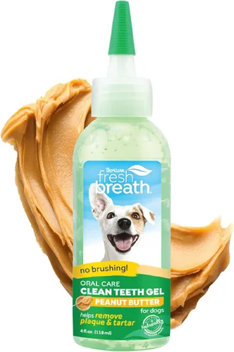 Miniatura 11 de TropiClean - Pasta de dientes para perros con aliento fresco, limpiador de dientes, removedor fácil de placa y sarro en gel, no se necesita cepillo
