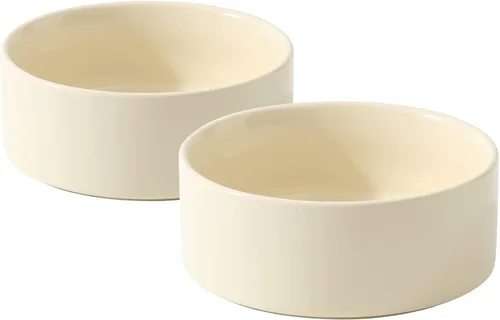 Miniatura 11 de Havniva - Cuenco de cerámica elevado para comida y agua de gatos, cuenco para gatitos, plato elevado para gatos, alimentador para mascotas