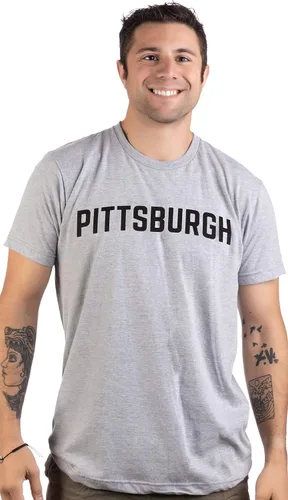 Miniatura 2 de Pittsburgh Camiseta clásica de estilo retro Pennsylvania PA City Pride para hombres y mujeres