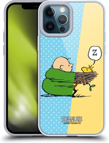Miniatura 96 de Head Case Designs Funda de gel con licencia oficial de Peanuts Snoopy & Woodstock Halfs and Laughs [protección de grado militar] compatible