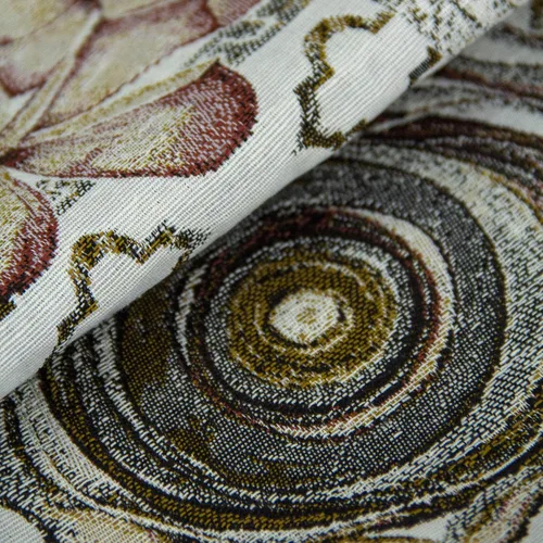 Miniatura 3 de Tablecloth Tapestry Fabric with Elegant Floral Pattern and Volume Effect Table Cloth Poppy Flowers Square or Rectangular Table linen Cloth