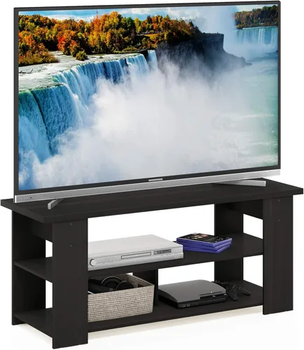 Miniatura 12 de Furinno JAYA - Soporte para TV, roble francés, gris/negro Roble Francés/Negro
