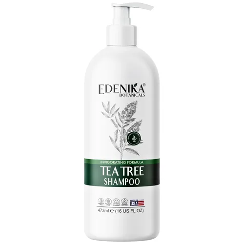 Miniatura 7 de EDENIKA BOTANICALS Champú de aceite de árbol de té, limpieza profunda para acumulación y cuero cabelludo graso, alivia la picazón del cuero
