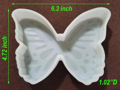 Miniatura 2 de Molde de silicona grande para hacer velas Freshie de resina epoxi para automóvil, molde de silicona para moldes de cuentas aromáticas, apto