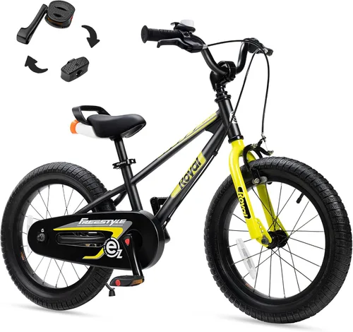 Miniatura 45 de RoyalBaby EZ Kids Bike 12 14 16 18 20 Inch Balance Pedal 2-in-1 Training Bicycle Boys Girls Ages 3 to 12 Years Easy Learn for Beginners