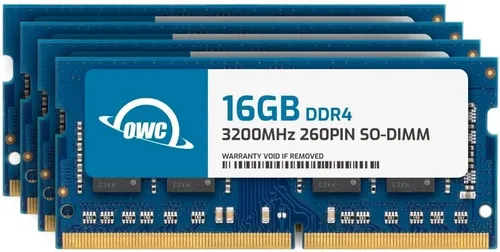 Miniatura 11 de OWC 16GB DDR4 3200MHz PC4-25600 CL22 1RX8 SODIMM 1.2V de 260 pines Módulo de actualización de memoria RAM para portátil Notebook