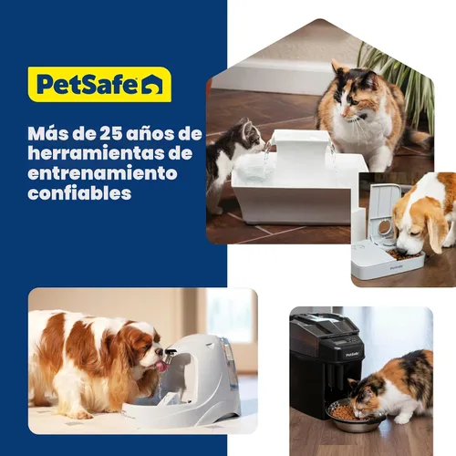 Miniatura 8 de PetSafe Analog 2 Comedero Programable para 2 Comidas para Mascotas, Comedero Automático para Perros y Gatos - Dispensador de Comida Seca