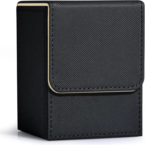Miniatura 44 de Caja de almacenamiento de cartas ZLCA para cartas de intercambio, caja de cubierta de baraja MTG Commander con capacidad para más de 120 cartas