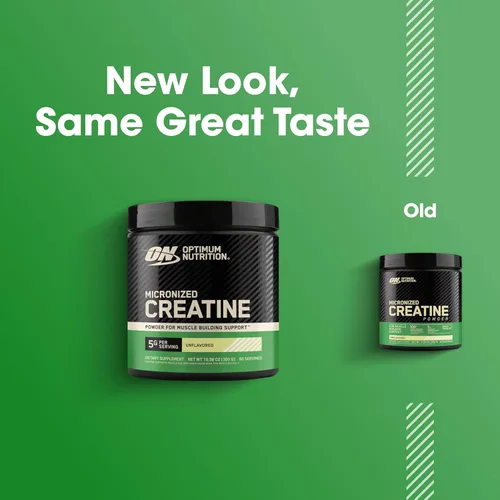 Miniatura 5 de Optimum Nutrition Creatina Micronizada Monohidrato en Polvo, Sin Sabor, 60 Porciones, 300 Gramos (El Embalaje Puede Variar)