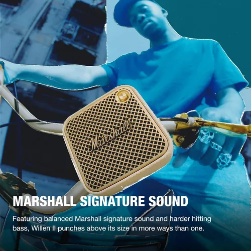 Miniatura 2 de Marshall Willen II - Altavoz portátil con Bluetooth, color crema