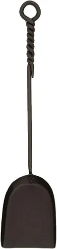 Miniatura 3 de Minuteman International Herramienta individual con mango de cuerda, pinzas para chimenea, estándar de 28 pulgadas, color negro