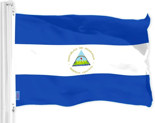 Miniatura 17 de G128 Bandera de Sierra Leona Sierra Leona 3 x 5 pies LiteWeave Pro Series Impreso Poliéster 150D Bandera de país, colores vibrantes, ojales