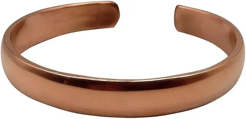 Miniatura 5 de Healing Monk Pulsera de cobre forjado a mano para hombres y mujeres, pulseras de cobre 100% auténticas, pulseras tibetanas reales y genuinas
