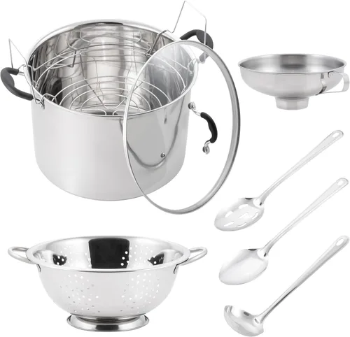 Miniatura 10 de Prep•N•Cook de McSunley Cacerola de baño María con agua caliente de acero inoxidable por inducción, 20 L
