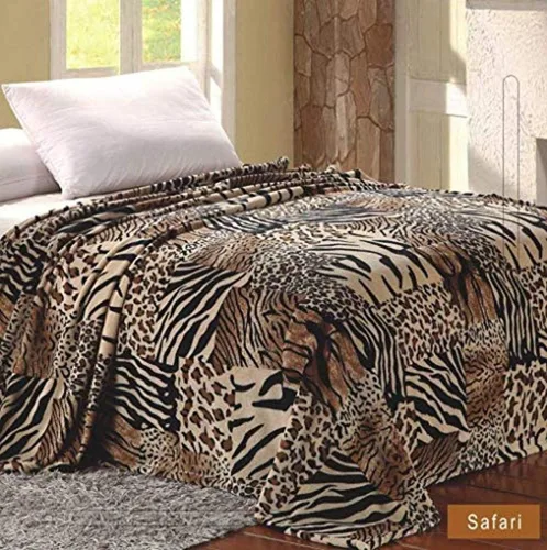 Home Must Haves Estampado de piel de animal de cebra en blanco y negro, ultra suave, cálido, acogedor, microfelpa lujosa de franela para todas las