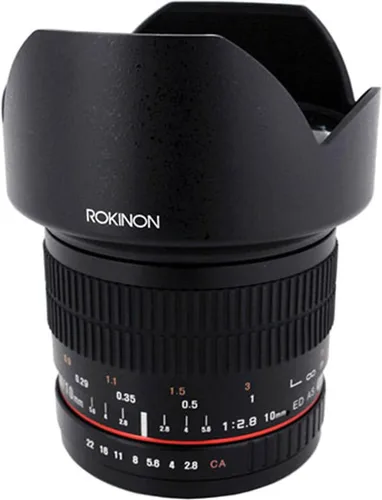 Miniatura 8 de Rokinon - Lente ángulo ultra ancho 10 mm F2.8 ED AS NCS CS, tipo EF, para cámaras digitales Canon SLR.