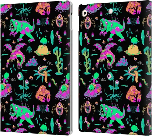 Head Case Designs Funda de piel con licencia oficial de Rick and Morty Aliens Season 3, compatible con Apple iPad 10.2 2019/2020/2021