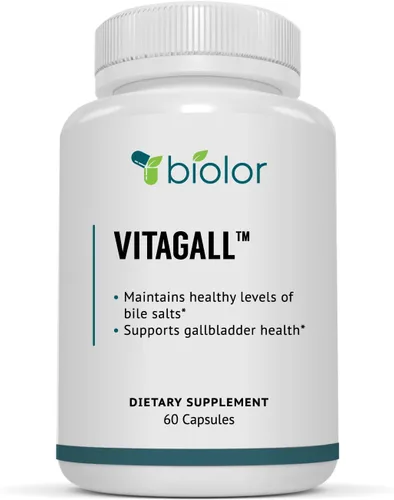 Biolor VitaGall™ El mejor suplemento para la salud de la vesícula biliar - Limpieza natural de la vesícula biliar con piedra Chanca y extracto de