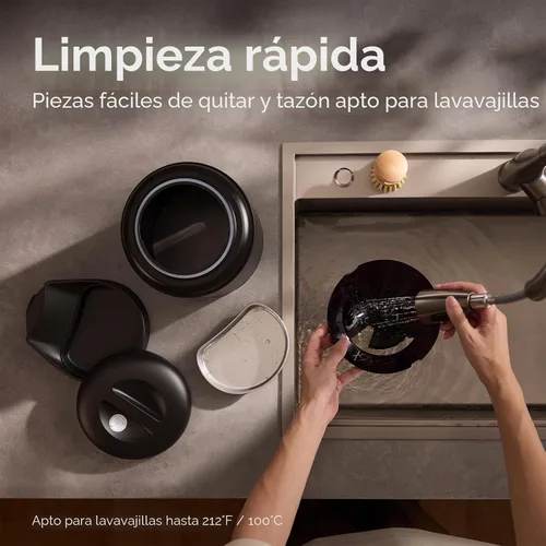 Miniatura 8 de PETLIBRO Comedero automático para gatos con cámara, video HD 1080P con visión nocturna, alimentador WiFi 5G para mascotas con audio de 2 vías, Negro