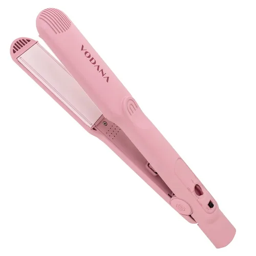 Miniatura 8 de VODANA Plancha de pelo profesional de cerámica de 1 pulgada, acabado suave y sedoso y control de encrespamiento para todo tipo de cabello, placas