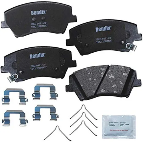 Miniatura 137 de Pastillas de freno delanteras cerámicas Bendix Priority1 CFC2302 para Hyundai Elantra 2021, Sonata 2022-2020, Kia K5 2023-2021