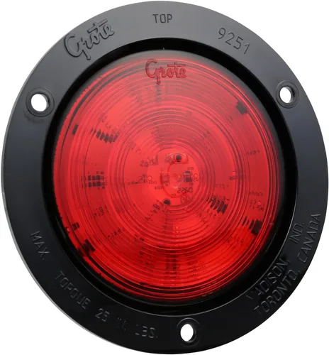Miniatura 18 de Grote 54672 Luces LED Ovaladas de 6" de Parada/Cola/Giro con Luces de Reversa Integradas - Terminación de Pin Macho Rojo