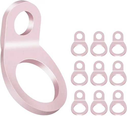 Miniatura 9 de Anclajes de anillos de correa de amarre, anclajes de ganchos de amarre, anillos de amarre de acero inoxidable con revestimiento en polvo negro