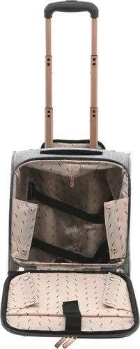 Miniatura 2 de kensie Hudson Softside - Juego de equipaje giratorio de 3 piezas, Gris brezo, Hudson Softside - Juego de equipaje giratorio de 3 piezas