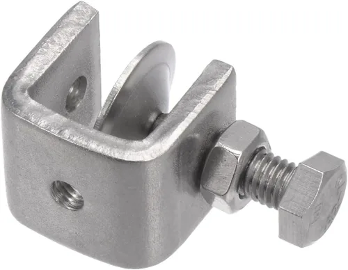 Miniatura 4 de uxcell Abrazadera en C de acero inoxidable con apertura de mandíbula de 0.79 pulgadas de ancho para carpintería soldadura edificio montaje doméstico