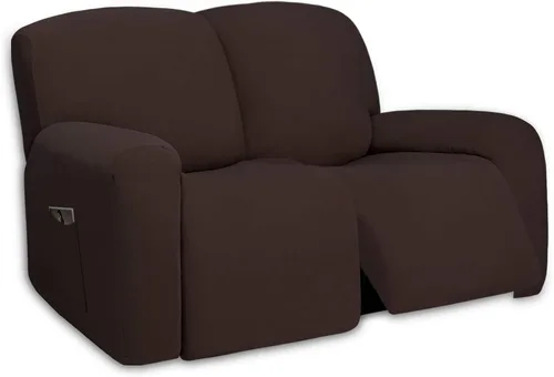 Miniatura 81 de PureFit - Funda superelástica con bolsillo p/protección de sofá/sillón - Suave cubierta de elastano antideslizante, lavable, c/base elástica, apta