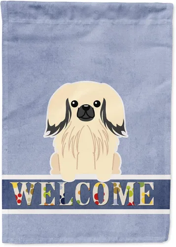 Miniatura 192 de Caroline's Treasures BB5622GF Airedale - Bandera de bienvenida para jardín, bandera decorativa para patio, exteriores, patio, parterres