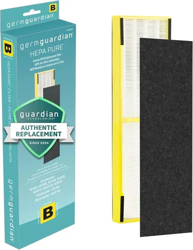 Miniatura 8 de GermGuardian Filter B True HEPA Pure - Filtro purificador de aire auténtico, elimina el 99.97% de los contaminantes, humo de incendios forestales