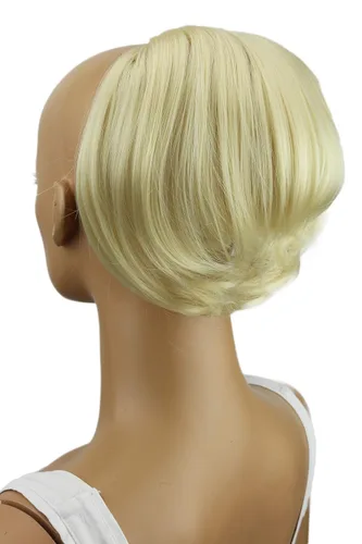 Miniatura 5 de Moño pieza PRETTYSHOP de pelo moño, cinta de pelo, extensiones de coleta, colas con ajuste para cabello ondulado o alborotado