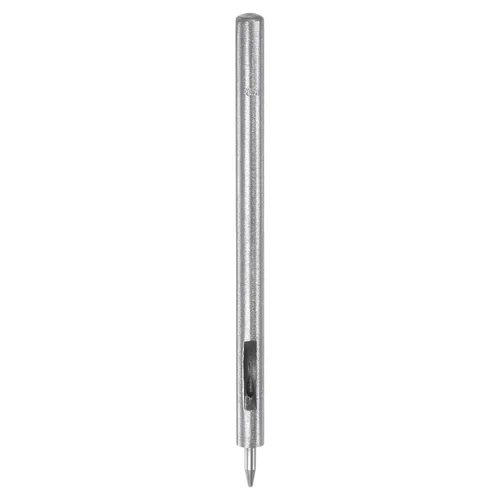 HARFINGTON Perforadora de cuero de 0.020 in, recta, redonda, con ojales, remache a presión, fijador para cuero, artesanía, ropa, bolso, cortina de