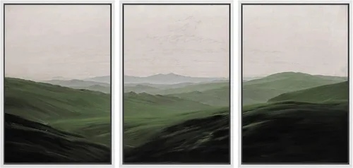 Miniatura 51 de SIGNWIN Lienzo enmarcado para pared, juego de arte de collage de hojas transparentes en blanco y negro, ilustraciones de naturaleza silvestre, arte