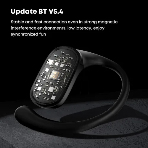 Miniatura 9 de Auriculares Bluetooth de conducción de aire, IPX5 impermeables de conducción de aire, audífonos sobre la oreja con micrófono, auriculares sobre